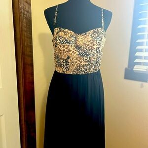 Large (11-13) No boundaries black sundress